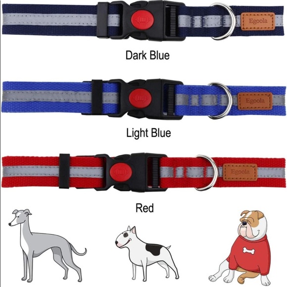 Reflecting dog collar - Picture 6 of 8